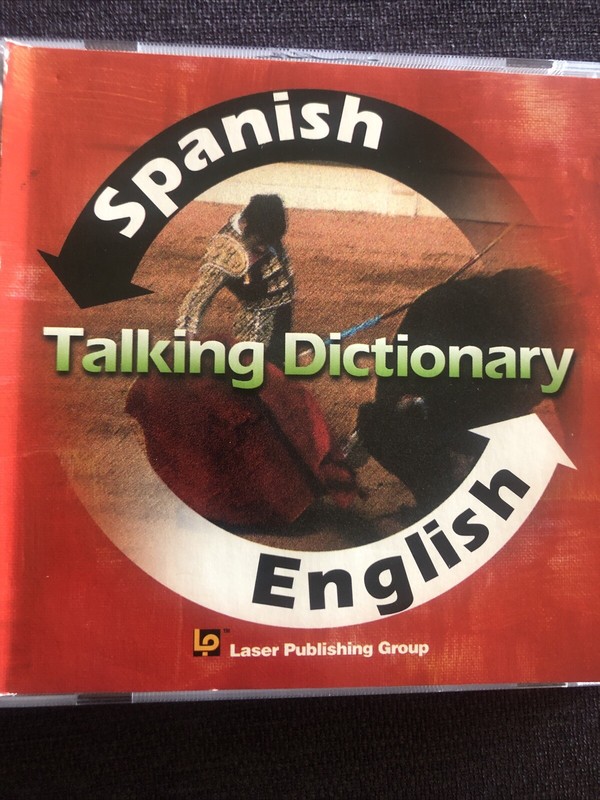 Spanish English Talking Dictionary by Laser publishing Group Cd Rom