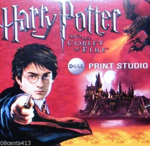 Harry Potter & the Goblet of Fire: Dell Print Studio (PC) Colorful Backgrounds!