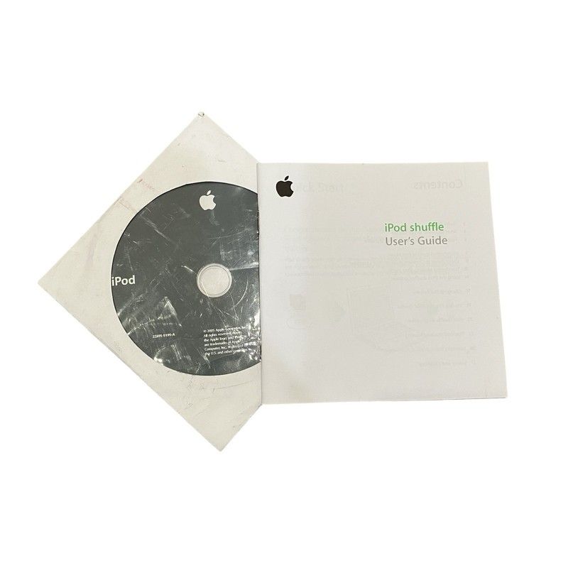 Apple iPod Installation CD 2005 2Z691-5195-A & Instructional Manual OEM