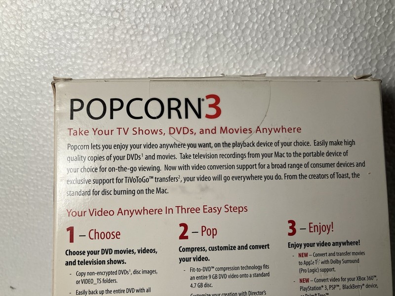 Roxio Popcorn v.3.0 Preowned gallery