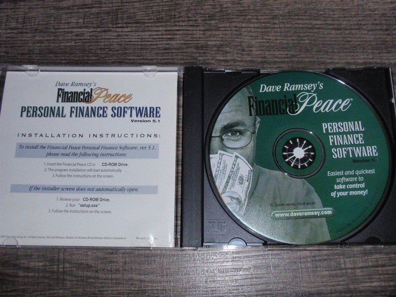Dave Ramsey's Financial Peace Personal Finance Software Ver 5.1 PC Windows 98/XP gallery
