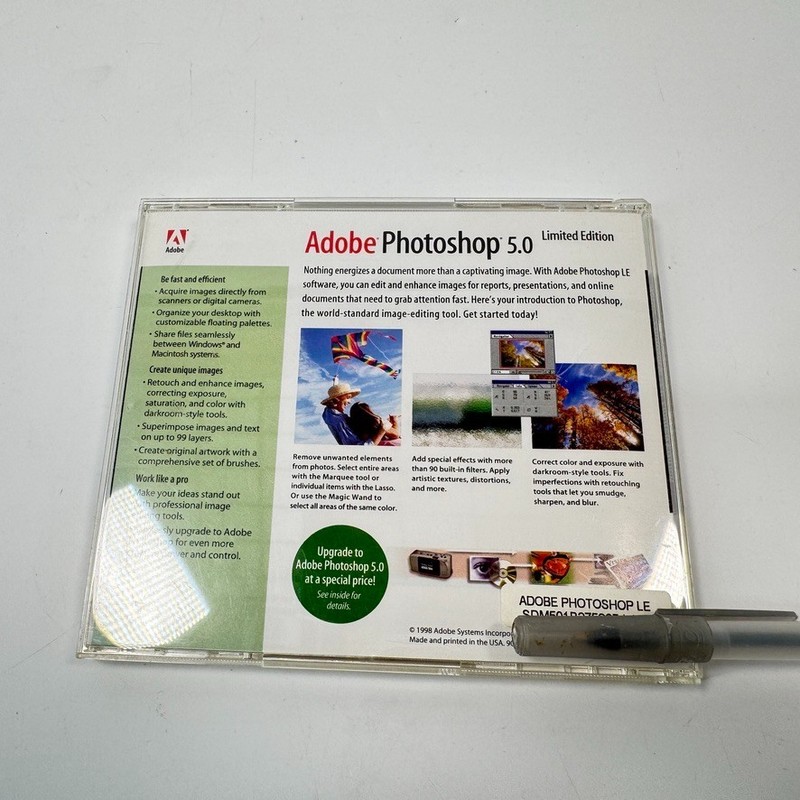 Adobe Photoshop 5.0 Limited Edition CD gallery