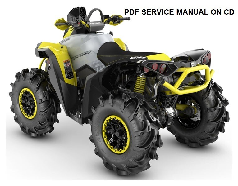 Can-Am Renegade 570 570 Xmr Service Repair Shop Manual on CD 2019 & T3 EU gallery