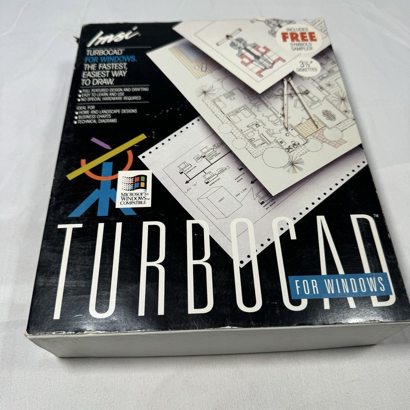 TurboCad IMSI 3D draw & Designer for IBM, Windows