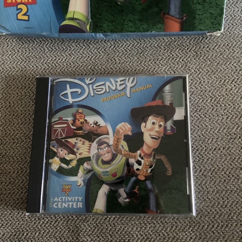 Disney Toy Story 2 Activity Center Program Manual CD ROM Educational Learning gallery
