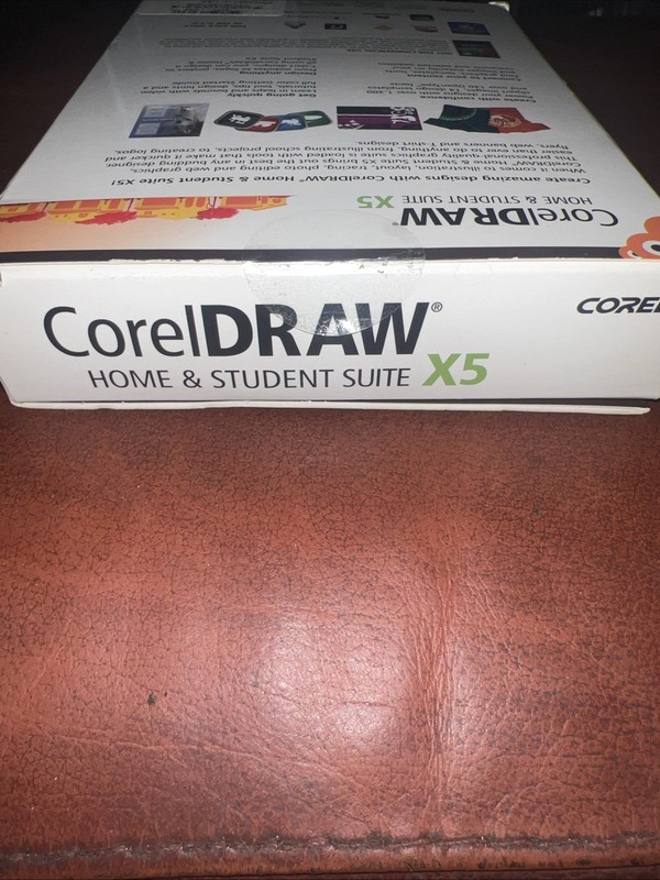 CorelDRAW Home & Student Suite X5 Corel DRAW 2010 Windows 7 Vista XP NEW SEALED gallery