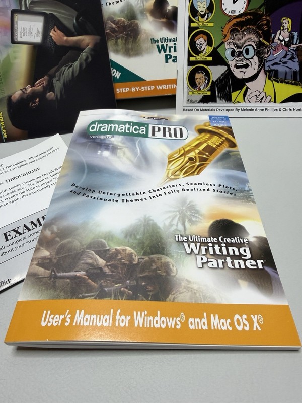 Dramatica Pro Version 4 Academic Creative Writing Software Mac Windows PC Boxed gallery