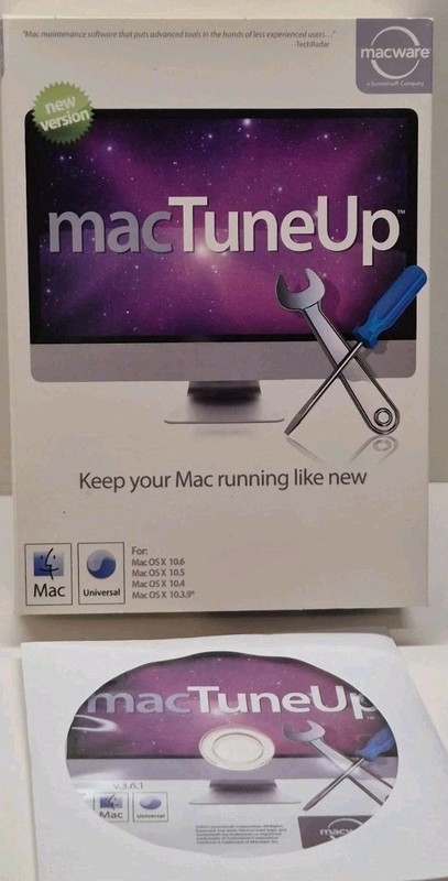 Macware MacTuneUp 3.6.1 For Mac OS X 10.3.9 - 10.6 LNOB gallery