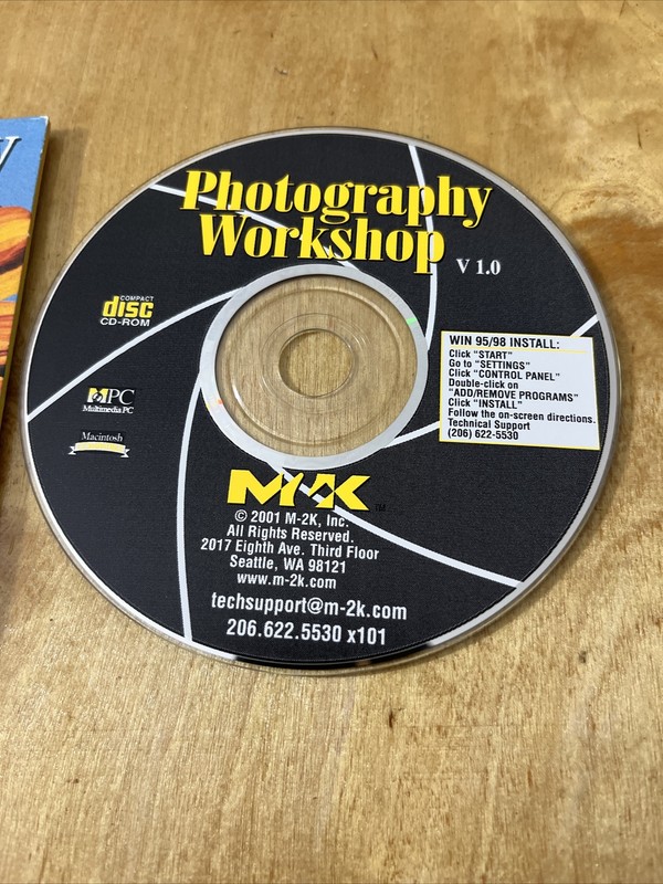 Canon Photography Workshop CD ROM Disc Only 2000 gallery