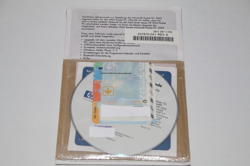 Pocket PC 2003 Premium Microsoft Outlook 2002 Update HP iPaq Pocket H54XX Office