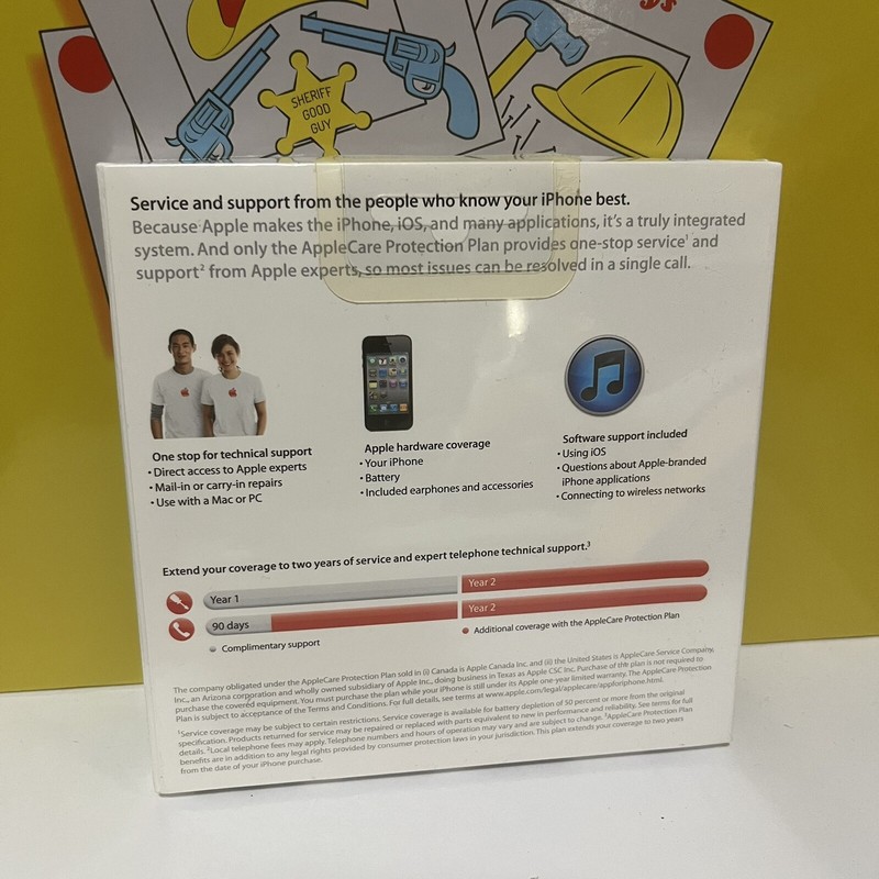AppleCare Protection Plan for iPhone PC + Mac Brand New Factory Sealed gallery