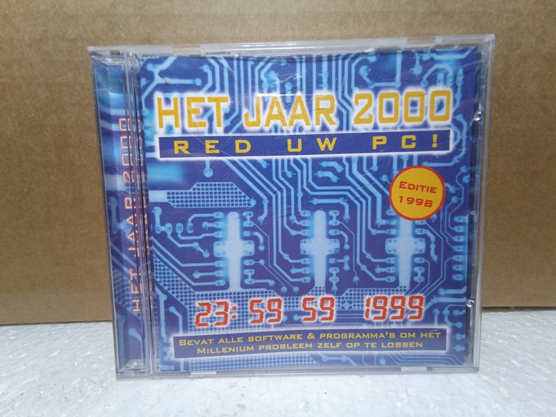 Het Jaar 2000 Red Uw PC! CD-ROM Mind Multimedia 1998 Dutch Y2K Software Complete