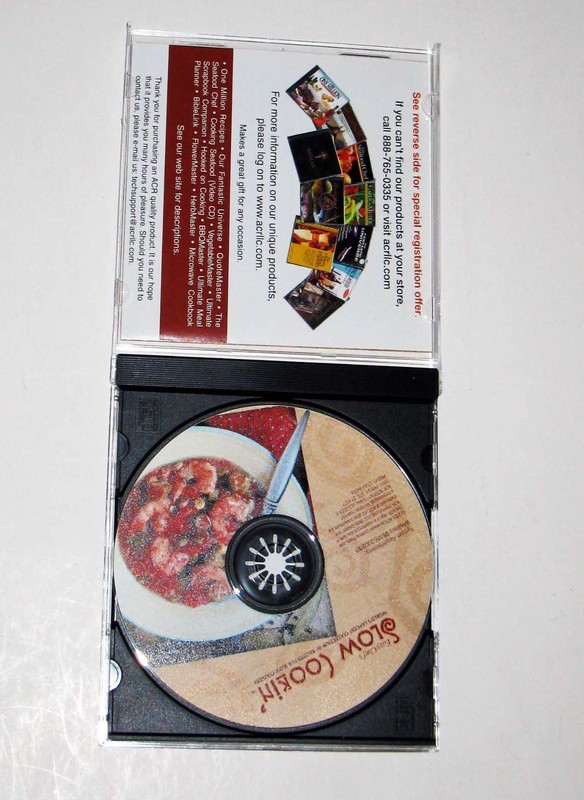 EasyChef's Slow Cookin' 2005 Windows 98 CD-ROM 6000 Slow Cooking Recipes TC14011 gallery