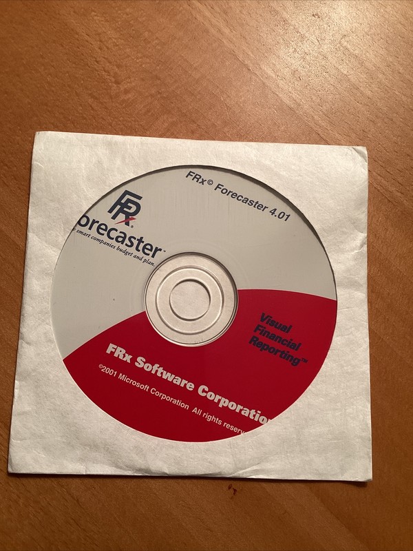 NEW Frx Software FORECASTER 4.01. Visual Financial Reporting. CD