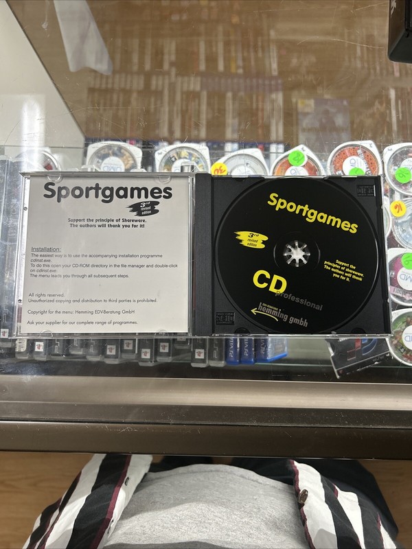 Sportsgames 3 CD Professional For Windows PC Vintage gallery