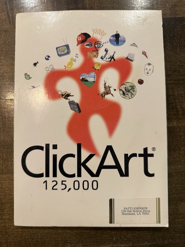 Clickart Deluxe Image Pak – CDS – 125,000 Images On 9 CD’s – Open Box – Windows