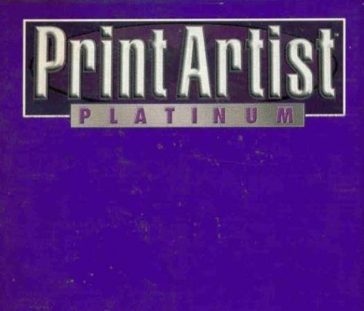 Print Artist Platinum 4.5 PC CD create greeting cards publishing projects! 7CDs