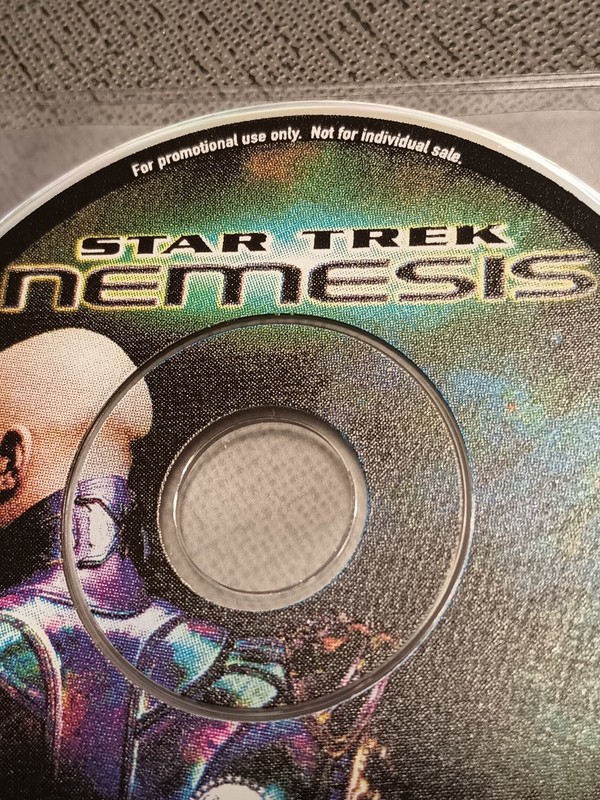Star Trek: Nemesis PROMO Mini CD-ROM PC CD movie themed gallery