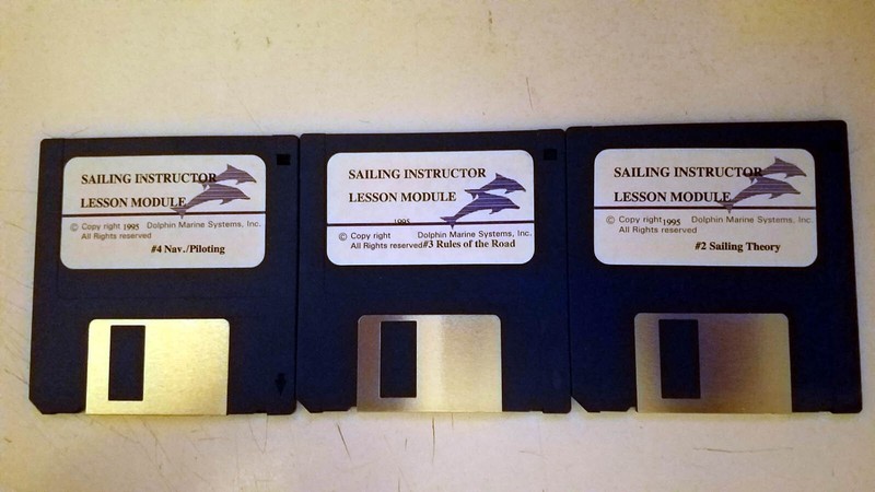 Sailing Instructor Series III, DOS/WIN9x, Learn HT Sail w/ Real Boats & Charts gallery