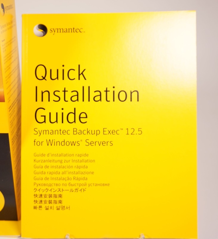 Genuine Symantec Backup Exec 12.5 for Windows Small Business Server CIB gallery
