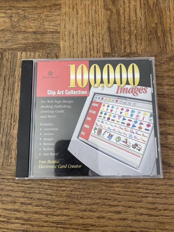 Swift Jewel 100,000 Clip Art PC Software