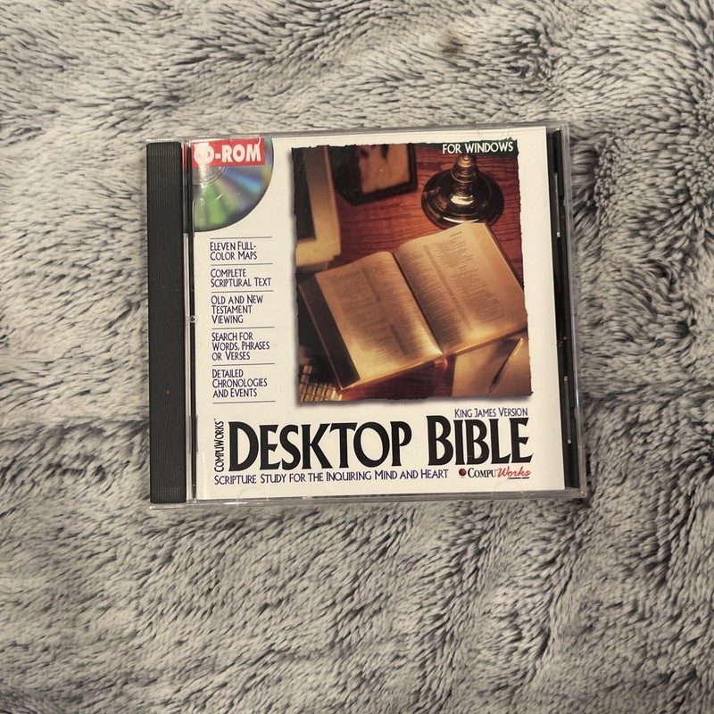 Compuworks Desktop Bible King James Version CD ROM