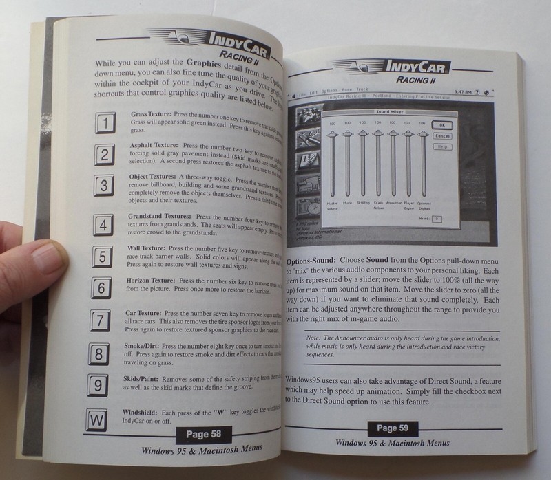 INDYCAR RACING II - Macintosh Game Box CD-Rom Vintage Sierra gallery