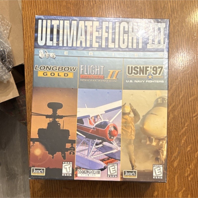 Jane’s Ultimate Flight Collection PC Game Longbow Gold Flight II USNF ’97