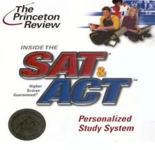 The Princeton Review: Inside The SAT & ACT 1998 PC CD college test prep practice