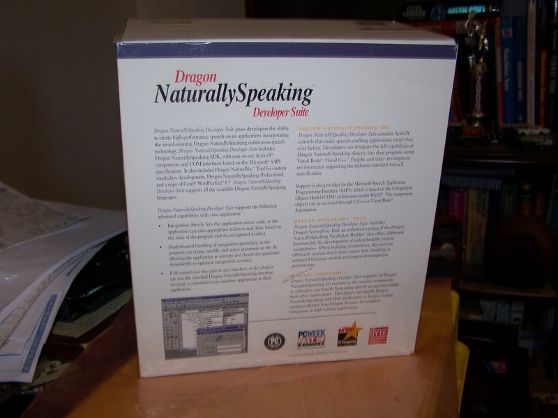 Dragon Systems Dragon Naturally Speaking Developer Suite w Professional V 3.0 gallery