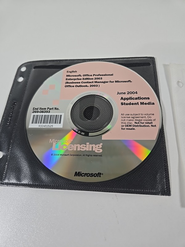 MICROSOFT OFFICE 2003 Professional Enterprise Edition 2 Disc SERVICE PACK 1 gallery