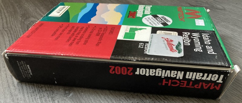 Maptech Terrain Navigator 2002 Idaho and Wyoming Region PC Windows map software gallery
