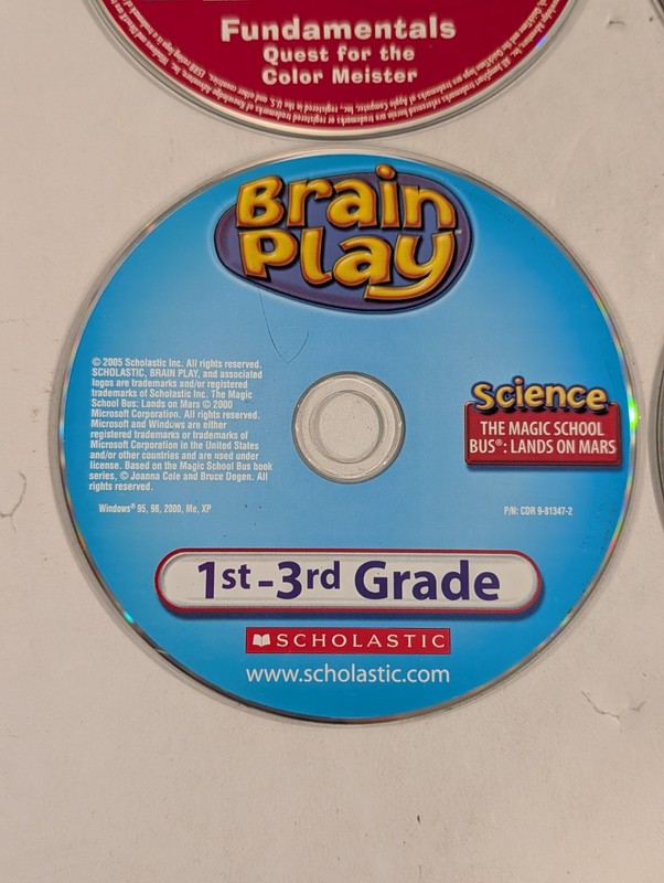 4 Loose 2nd Grade Learning PC CD-ROMs | Brain Play Jump Start Reading Math gallery