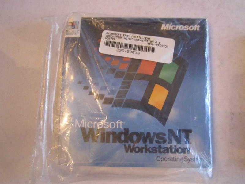 MICROSOFT WINDOWS NT WORKSTATION OPERATING SYSTEM & IOMEGA CD-R RECORDABLE DISC gallery