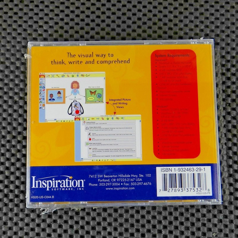 Kidspiration Software Version 2 Visual Way To Think, Write and Comprehend gallery