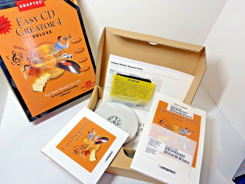 Adaptec Easy CD Creator 4 Deluxe New in Box