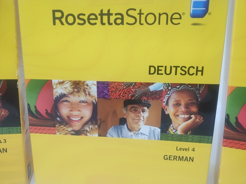 Rosetta Stone Deutsch German Complete Level 1-5 New Headphones(2 pair) #5 sealed gallery