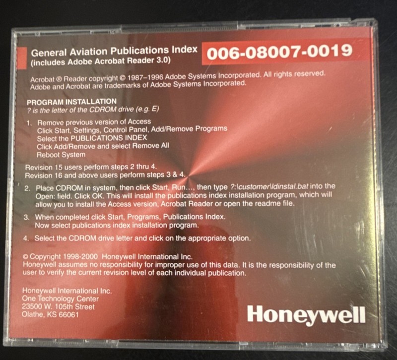 Hasbro Interactive Monopoly CD-ROM Game & Honeywell Aviation Index Windows 95/98 gallery