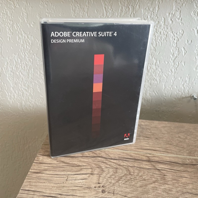 Adobe CS4 Design Premium Windows Photoshop Illustrator Indesign Acrobat 9 Pro