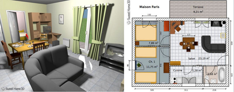 Home Designer 3D Interior Design Software For Microsoft Windows On CD-Rom gallery