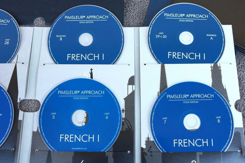 Language method FRENCH Learning Course Pimsleur Gold APPROACH 8 CD learn OUI XS gallery