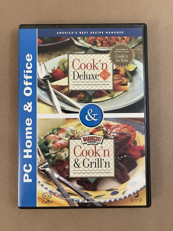 Cook'n Deluxe 6.0: Cook'n & Grill'n: PC Home & Office - D8