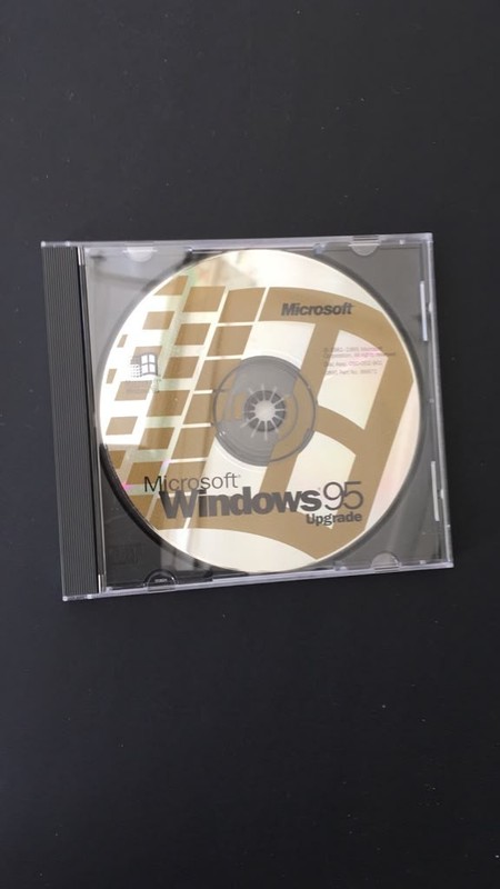 Vintage Microsoft Windows 95 Upgrade CD-ROM Retro OS 1995 Complete gallery