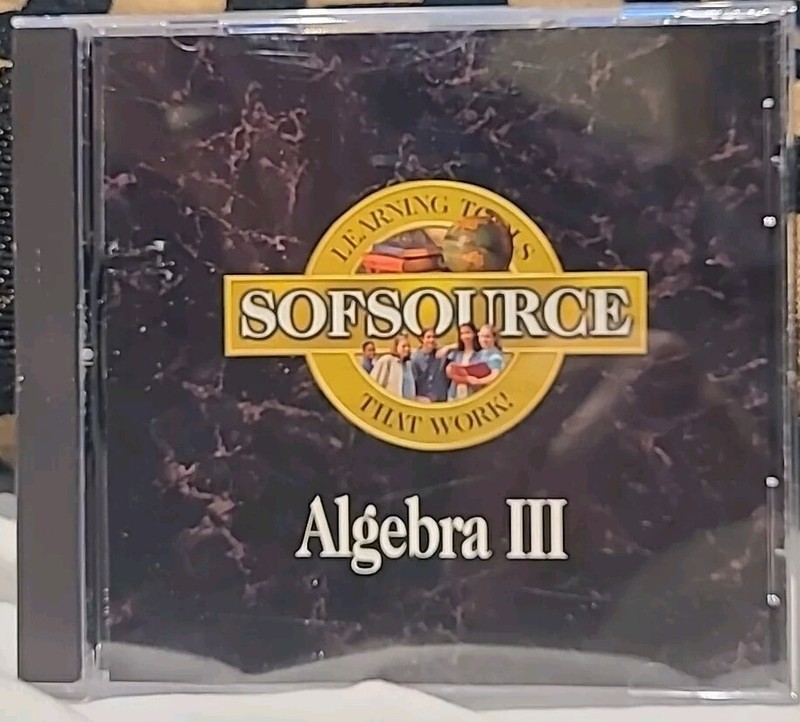 Algebra III, Sofsource, Learning Tools That Work! (Pro One Software) PC-ROM
