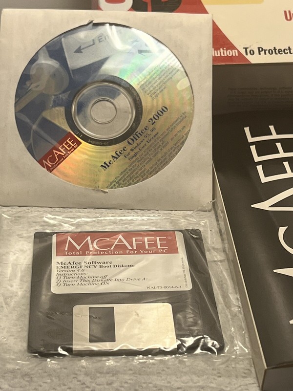 McAfee Office 2000 PC Utilities Protect Optimize Repair VirusScan Uninstaller gallery