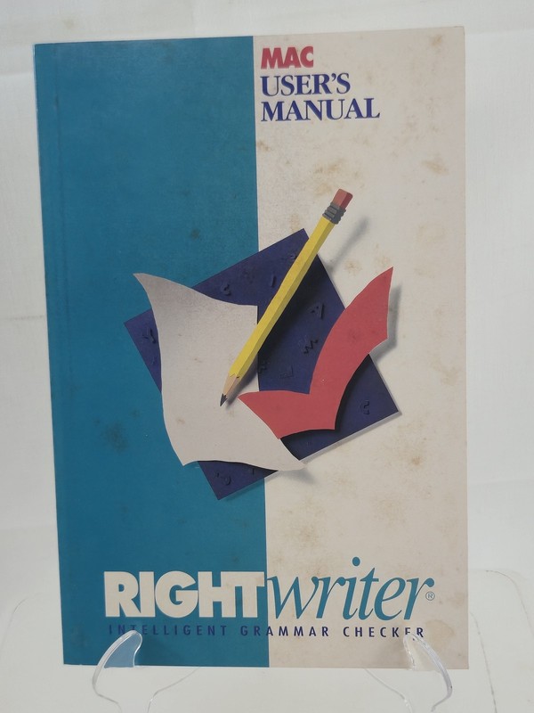 RIGHTwriterMAC Intelligent Grammar Checker Software for Macintosh Version 3.1 gallery