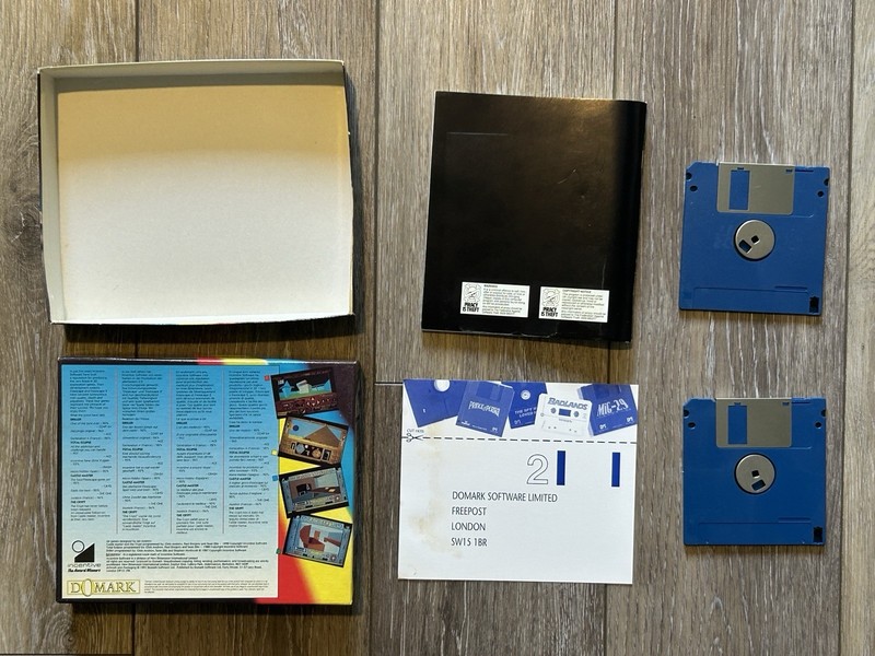 Atari ST Virtual Worlds Game by Domark Complete In Box CIB gallery