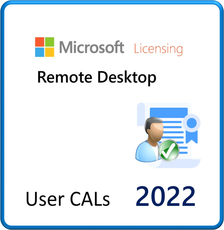 Windows Server 2022 Remote Desktop CALs – Client Access License (User or Dev)