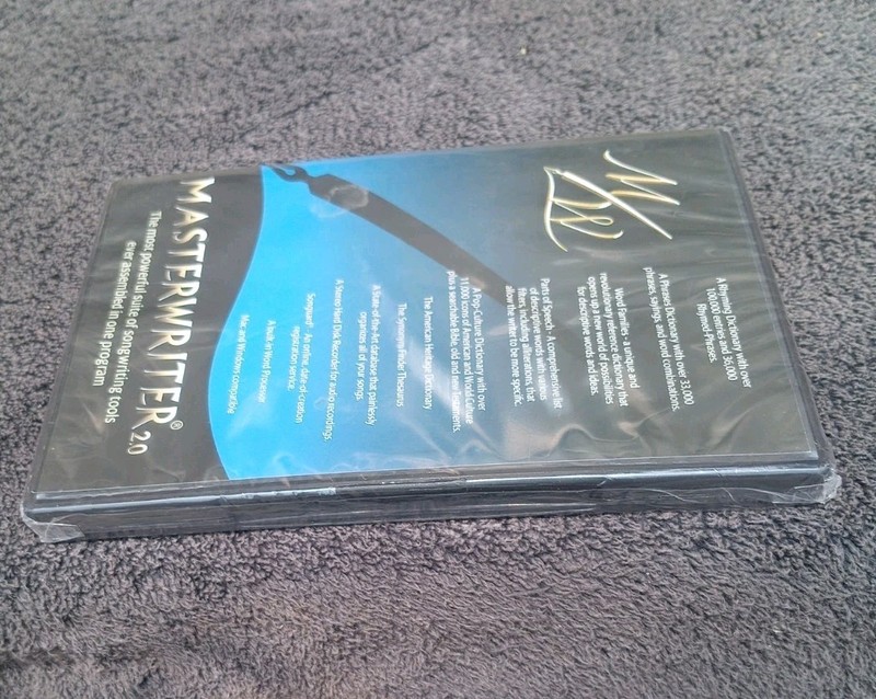Sealed Masterwriter 2.0 Writing Tools for Songwriter by Songuard PC Fst Ship gallery