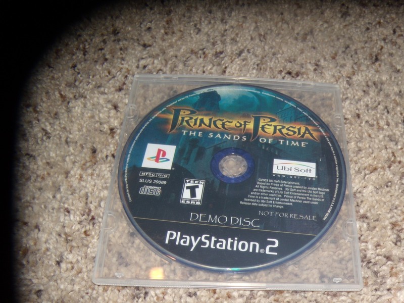 Prince of Persia The Sands of Time Demo Disc for the Playstation 2